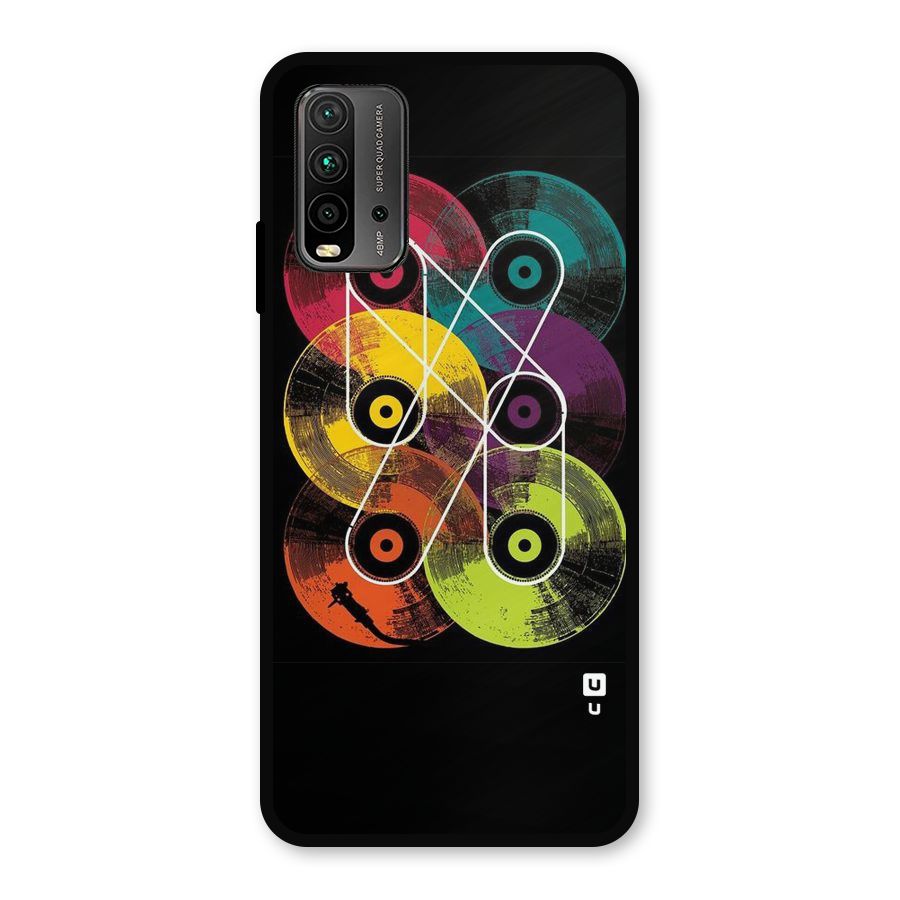 CD Tapes Metal Back Case for Redmi 9 Power