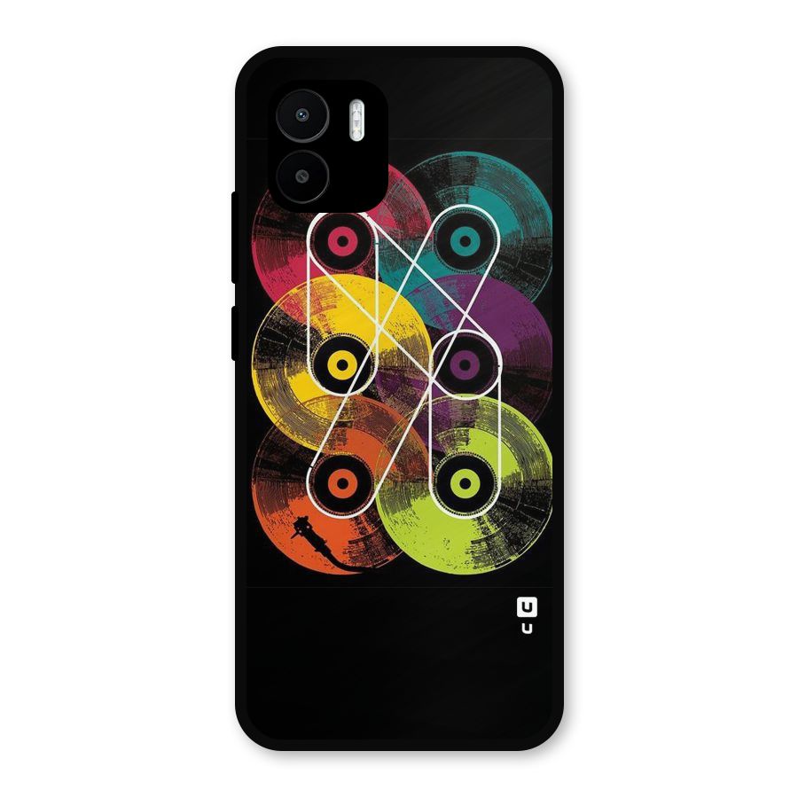 CD Tapes Metal Back Case for Redmi A2