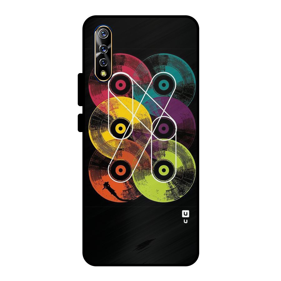 CD Tapes Metal Back Case for Vivo S1
