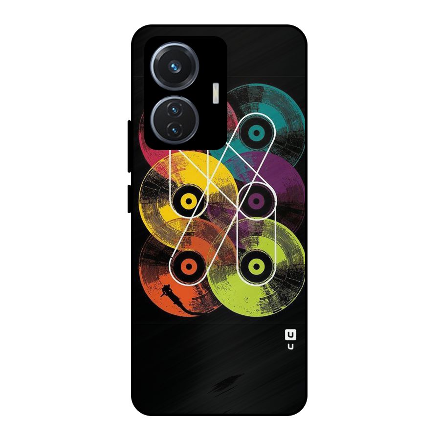 CD Tapes Metal Back Case for Vivo T1 44W