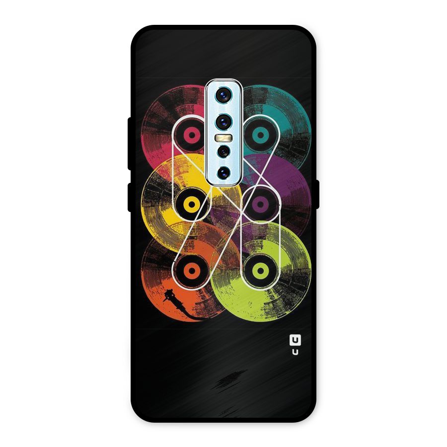 CD Tapes Metal Back Case for Vivo V17 Pro