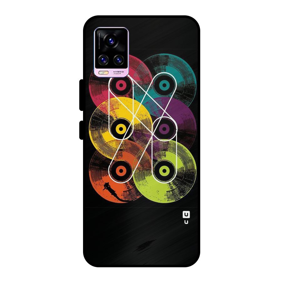 CD Tapes Metal Back Case for Vivo V20 Pro