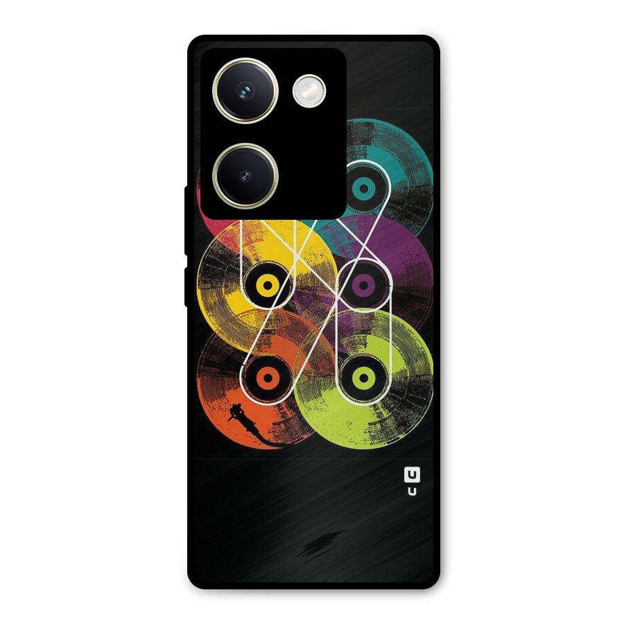 CD Tapes Metal Back Case for Vivo Y200 Pro