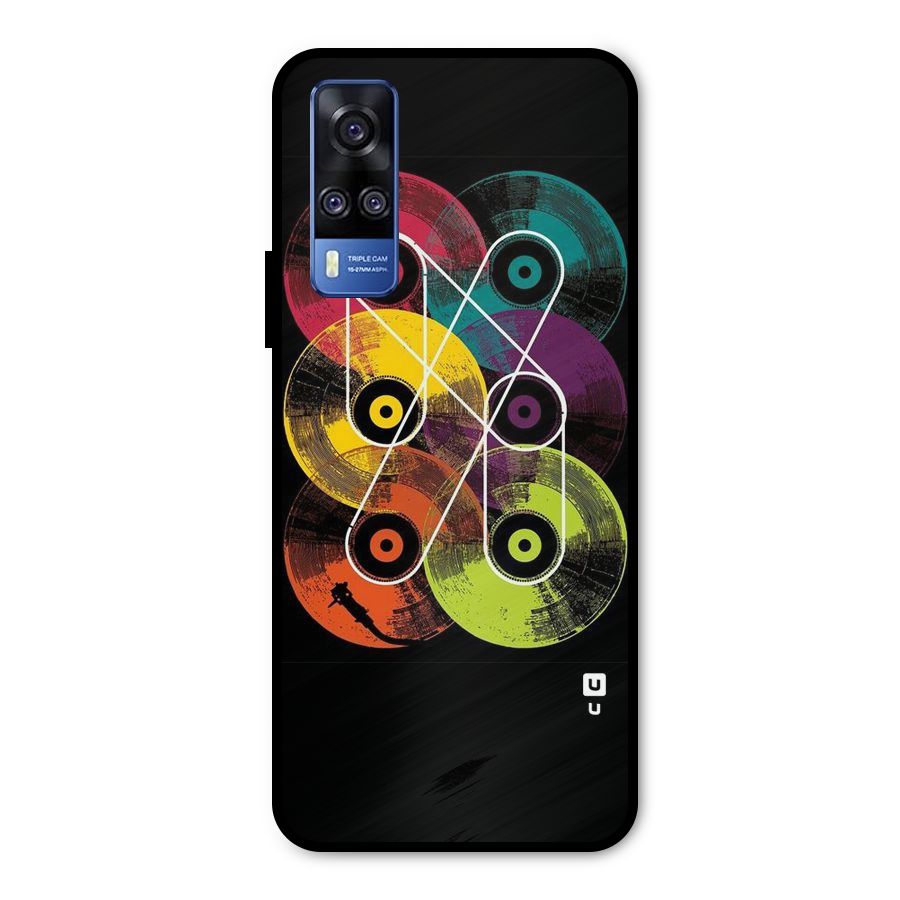 CD Tapes Metal Back Case for Vivo Y31