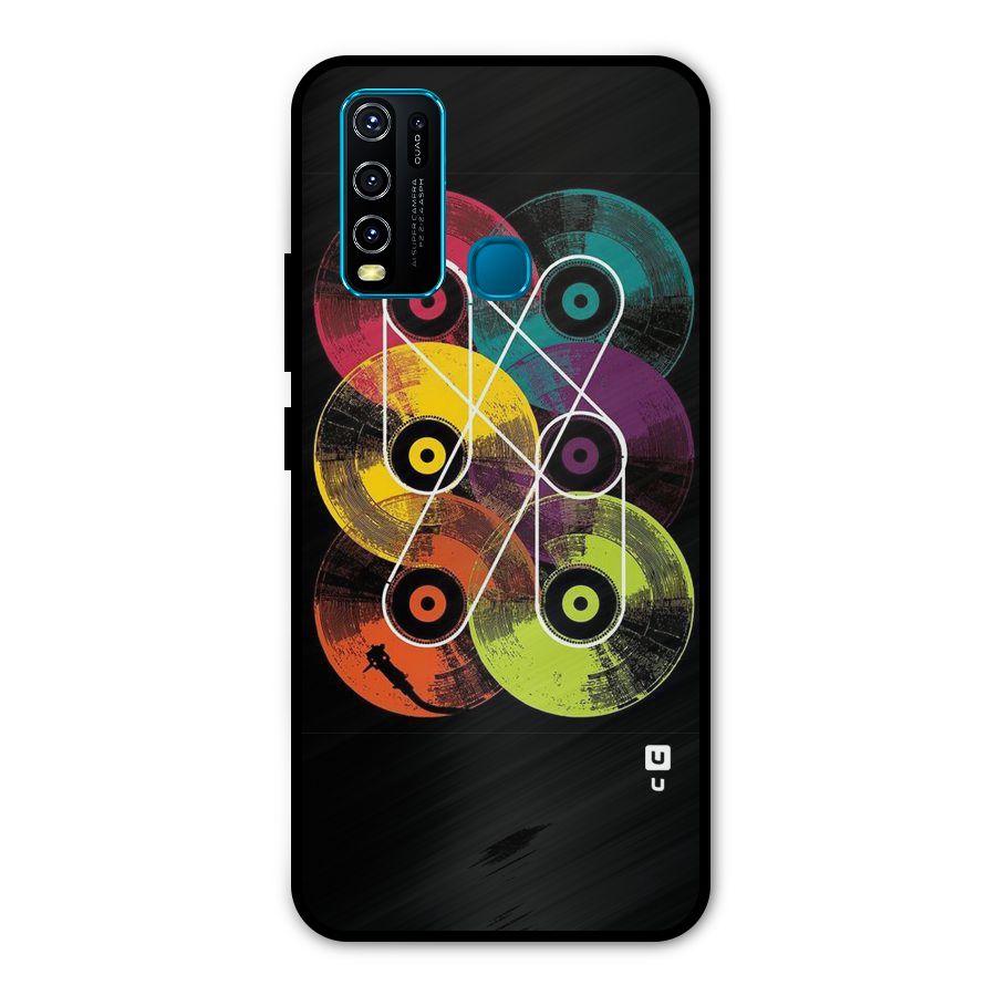 CD Tapes Metal Back Case for Vivo Y50