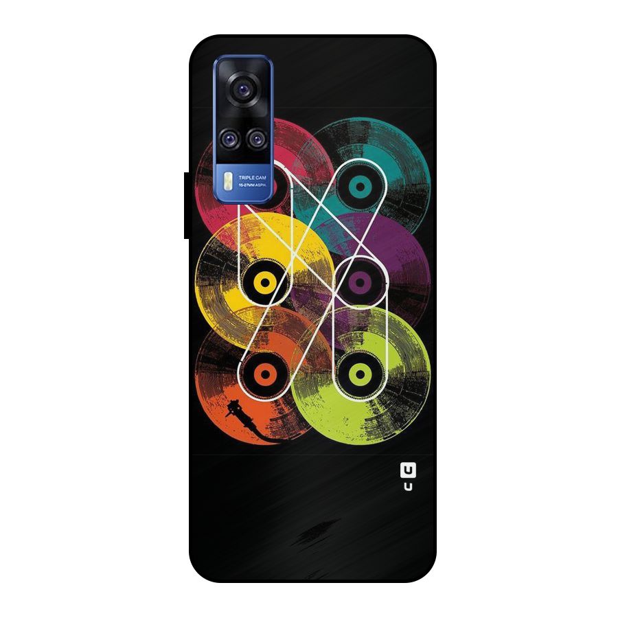 CD Tapes Metal Back Case for Vivo Y51