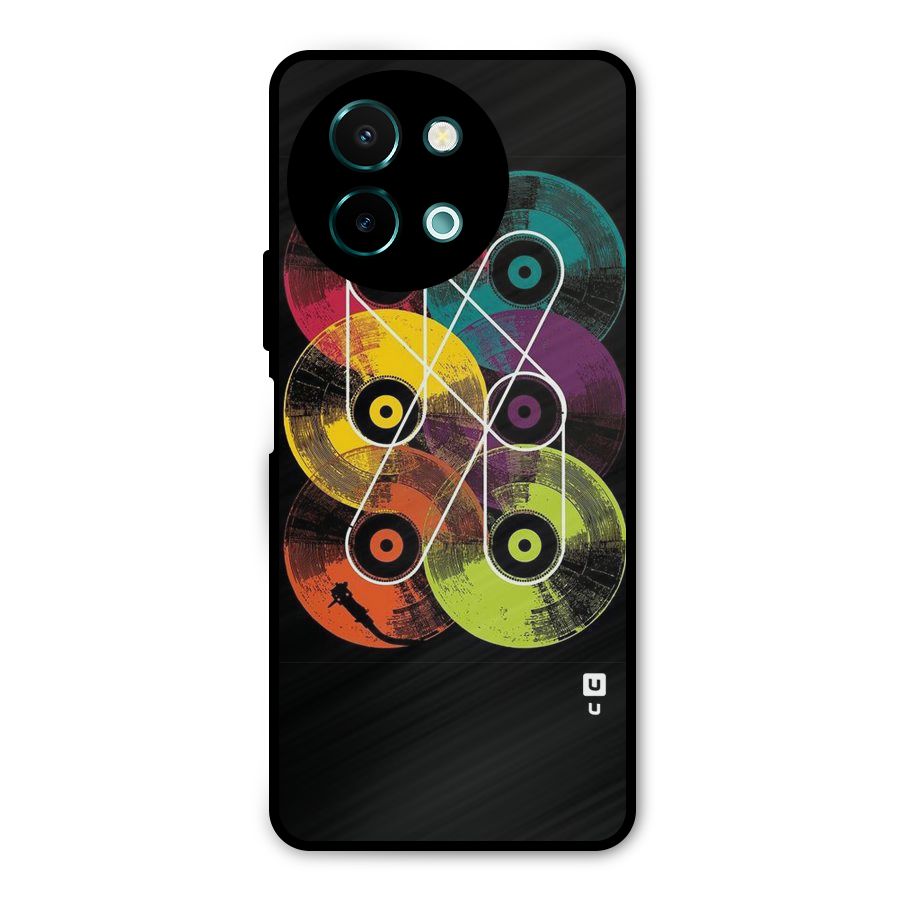 CD Tapes Metal Back Case for Vivo Y58