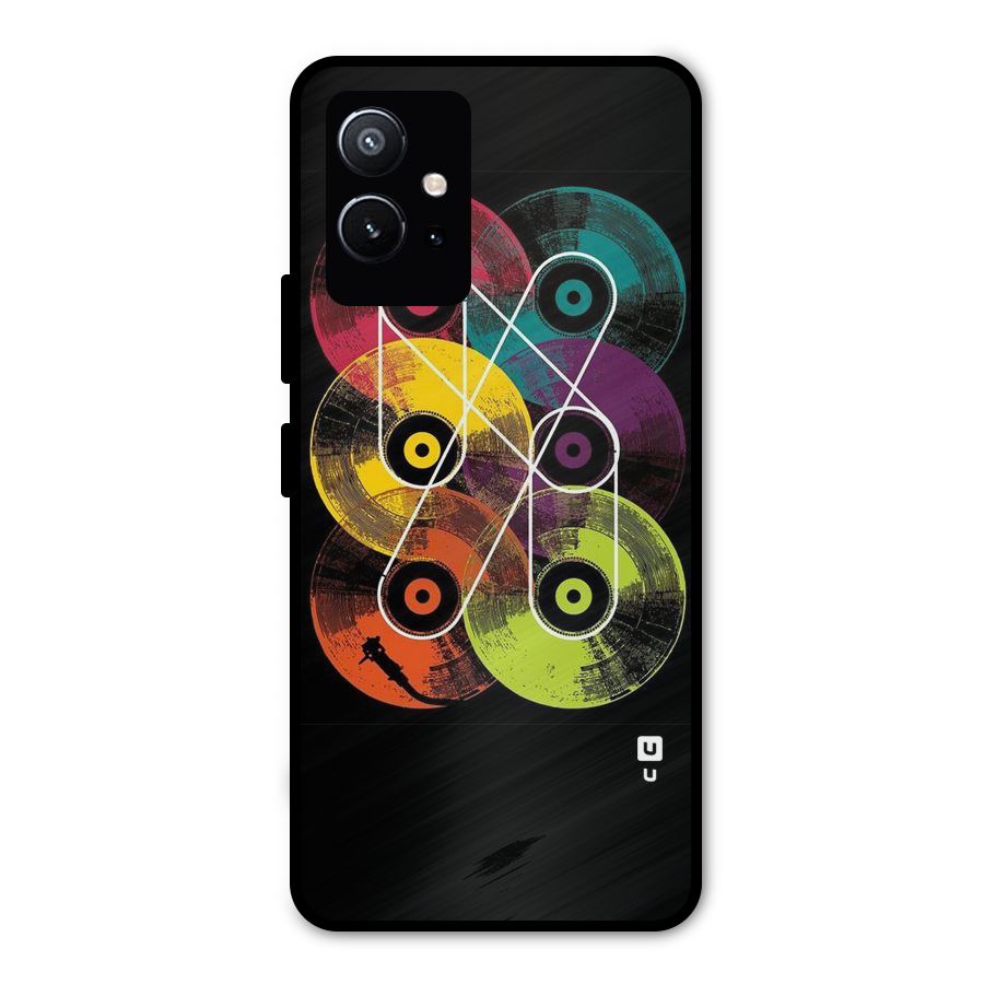 CD Tapes Metal Back Case for Vivo Y75 5G