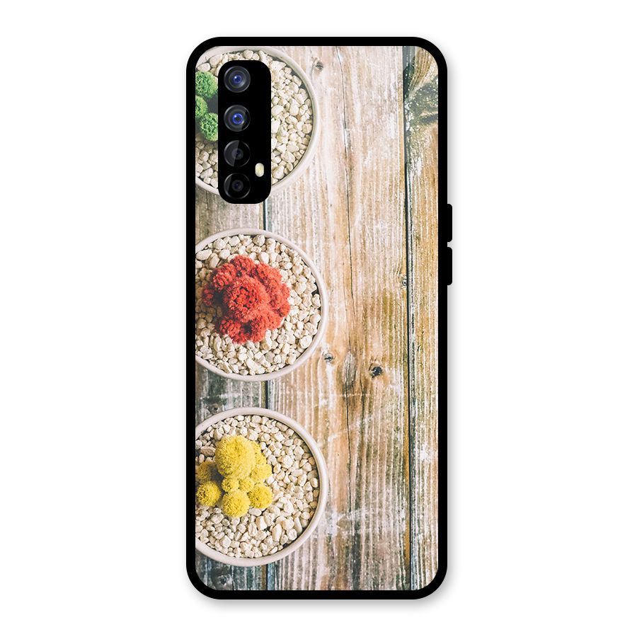 Cacti Decor Glass Back Case for Realme Narzo 20 Pro
