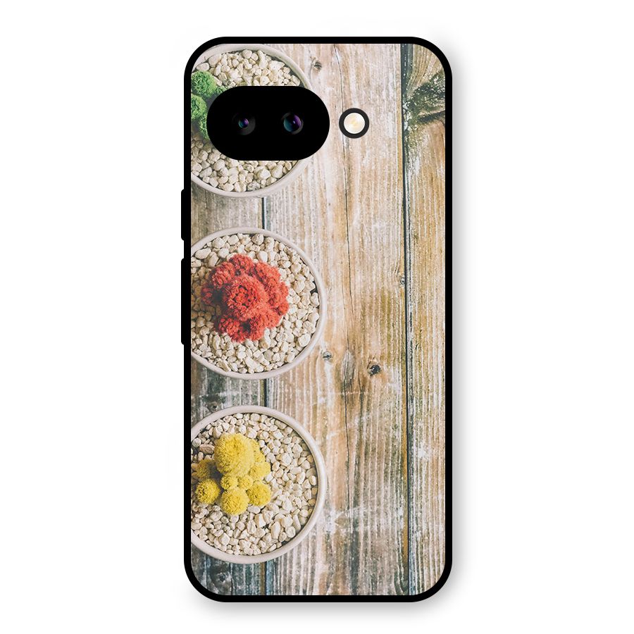 Cacti Decor Metal Back Case for Google Pixel 9a