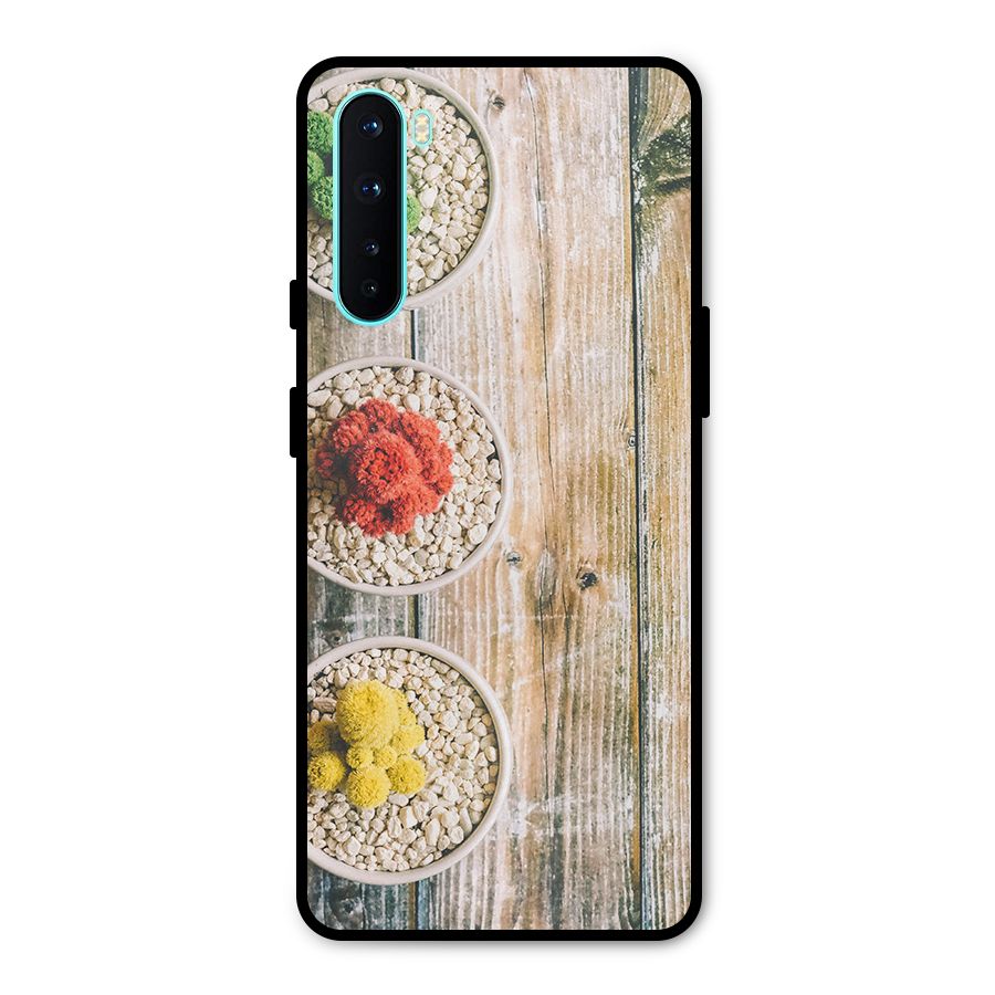 Cacti Decor Metal Back Case for OnePlus Nord