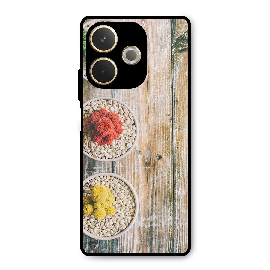 Cacti Decor Metal Back Case for Oppo A5 Pro
