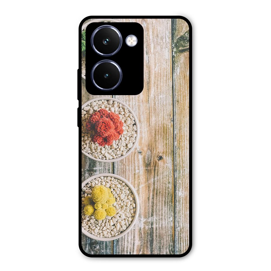 Cacti Decor Metal Back Case for Realme P3 Ultra