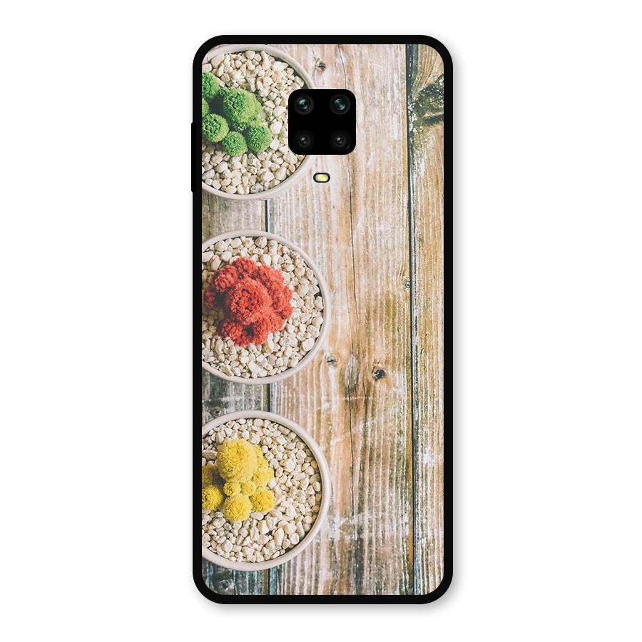 Cacti Decor Metal Back Case for Redmi Note 10 Lite