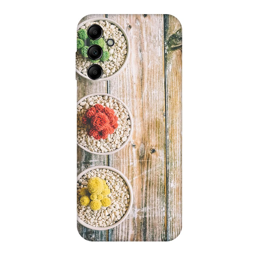 Cacti Decor Original Polycarbonate Back Case for Galaxy A14 5G