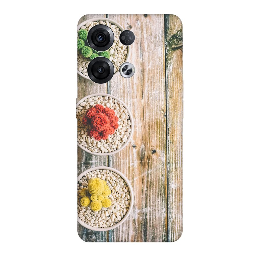 Cacti Decor Original Polycarbonate Back Case for Oppo Reno8 Pro 5G