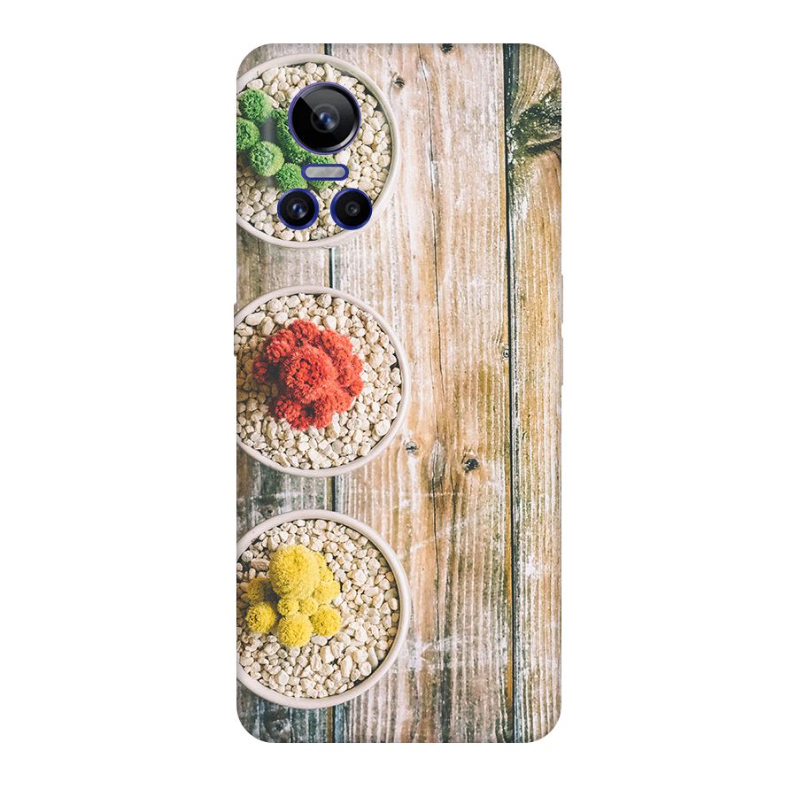 Cacti Decor Original Polycarbonate Back Case for Realme GT Neo 3
