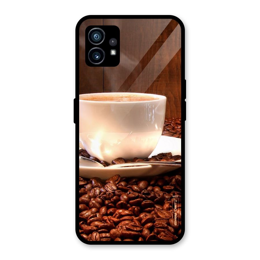 Caffeine Beans Glass Back Case for Nothing Phone 1