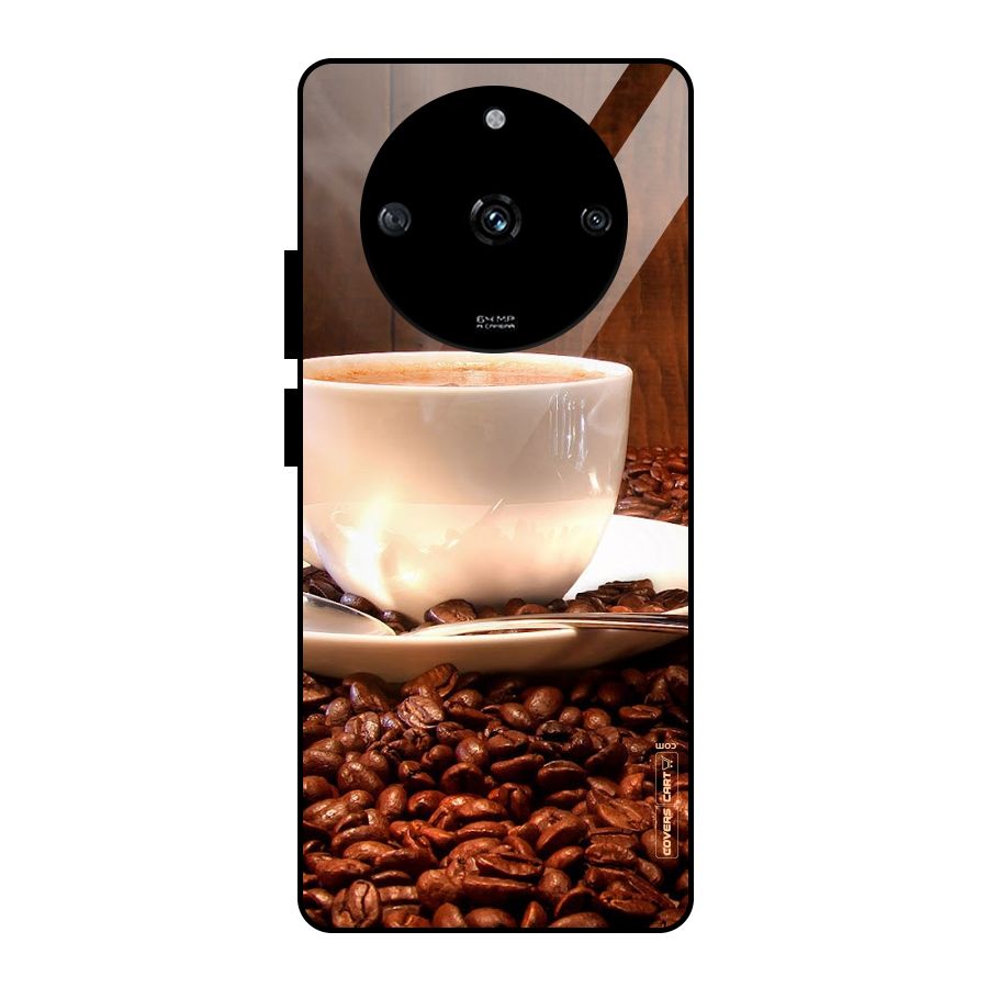 Caffeine Beans Glass Back Case for Realme Narzo 60 5G