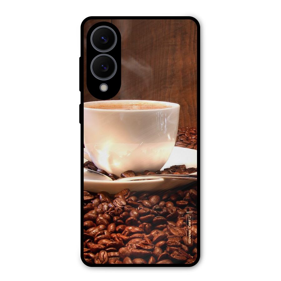 Caffeine Beans Metal Back Case for Galaxy S25 Edge