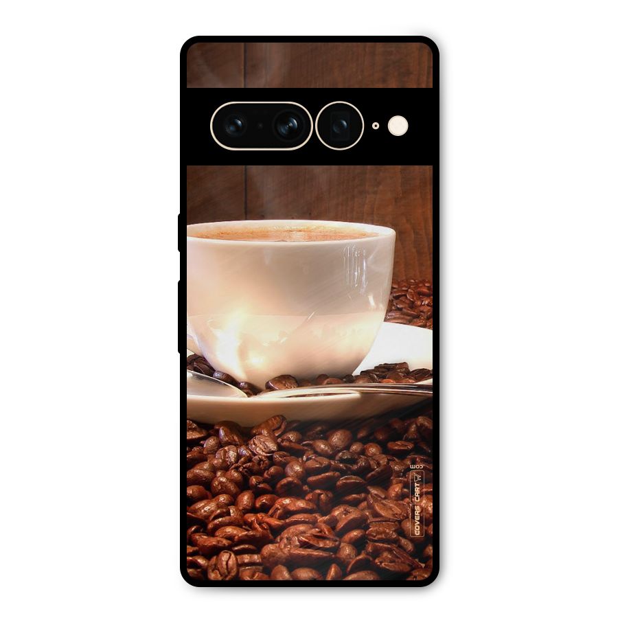 Caffeine Beans Metal Back Case for Google Pixel 7 Pro