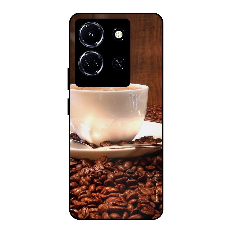 Caffeine Beans Metal Back Case for Infinix Note 30 5G