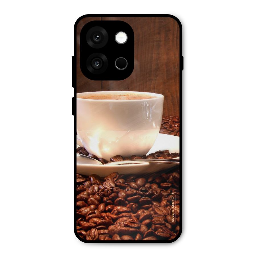 Caffeine Beans Metal Back Case for OnePlus 13s