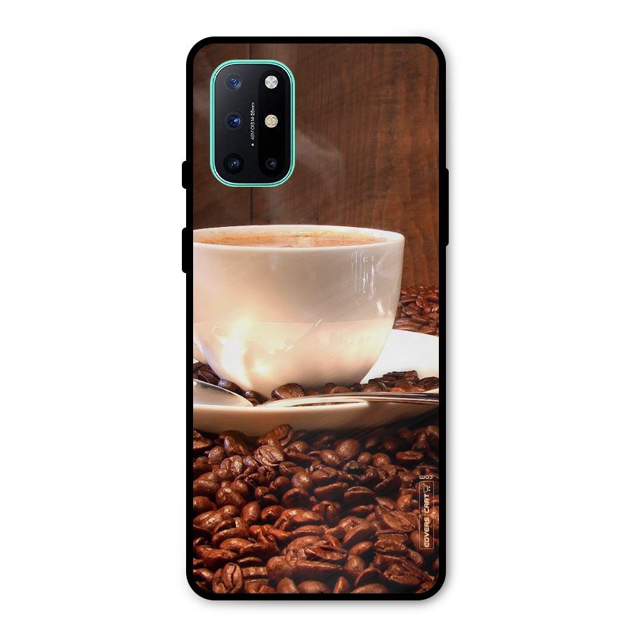 Caffeine Beans Metal Back Case for OnePlus 8T