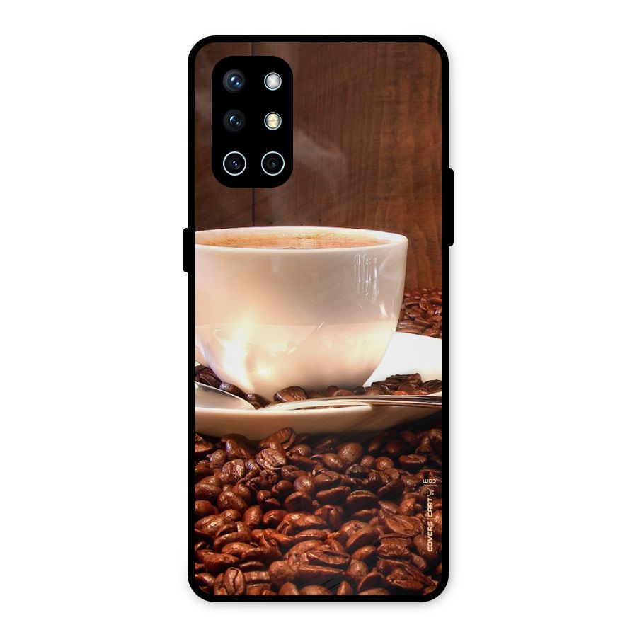 Caffeine Beans Metal Back Case for OnePlus 9R