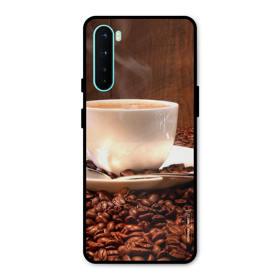 Caffeine Beans Metal Back Case for OnePlus Nord