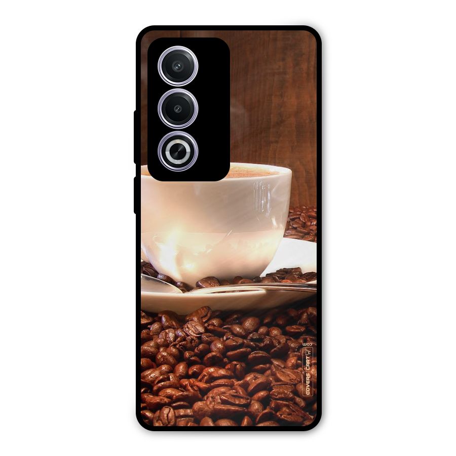 Caffeine Beans Metal Back Case for Oppo K12x