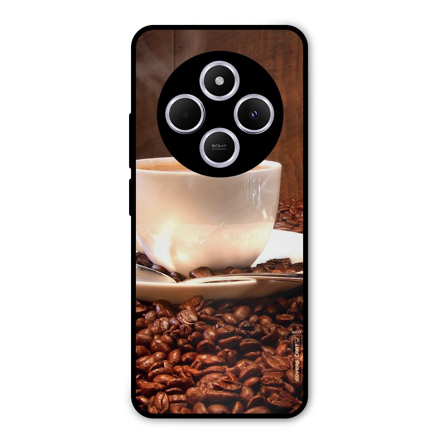 Caffeine Beans Metal Back Case for Poco M7