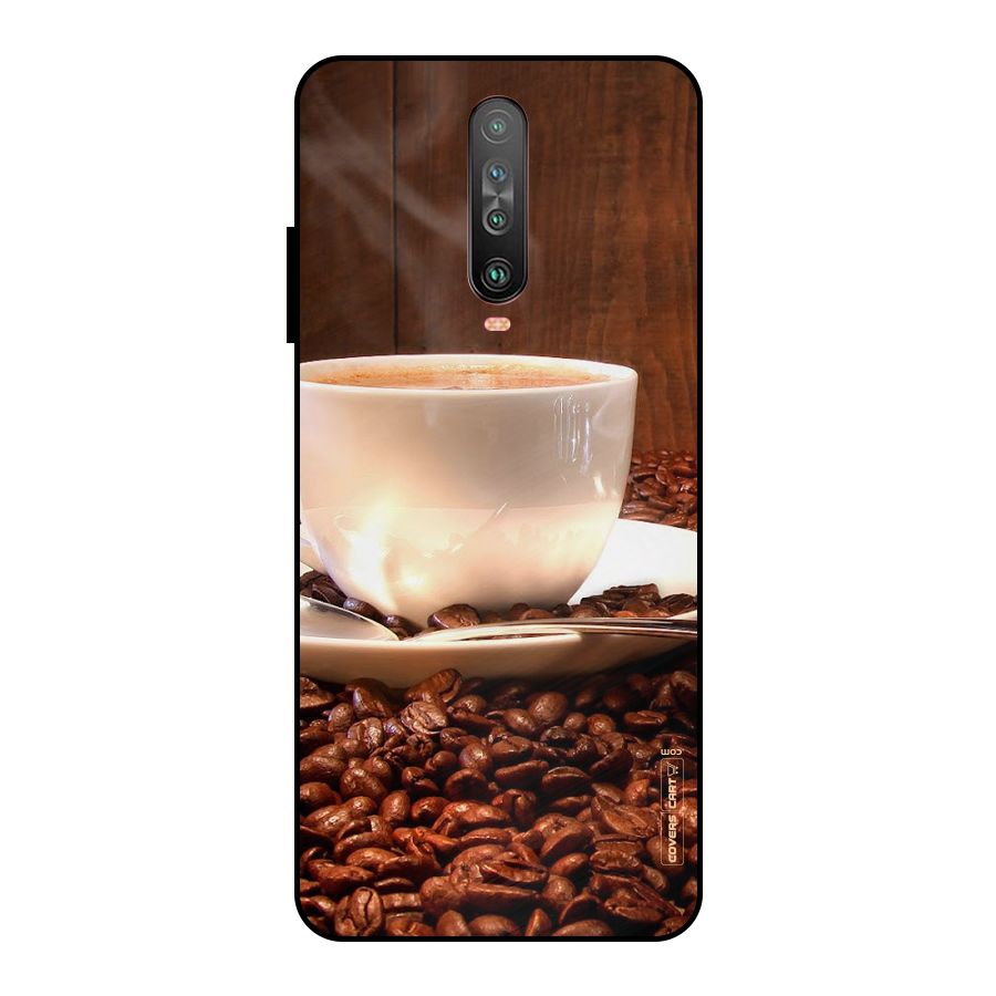 Caffeine Beans Metal Back Case for Poco X2