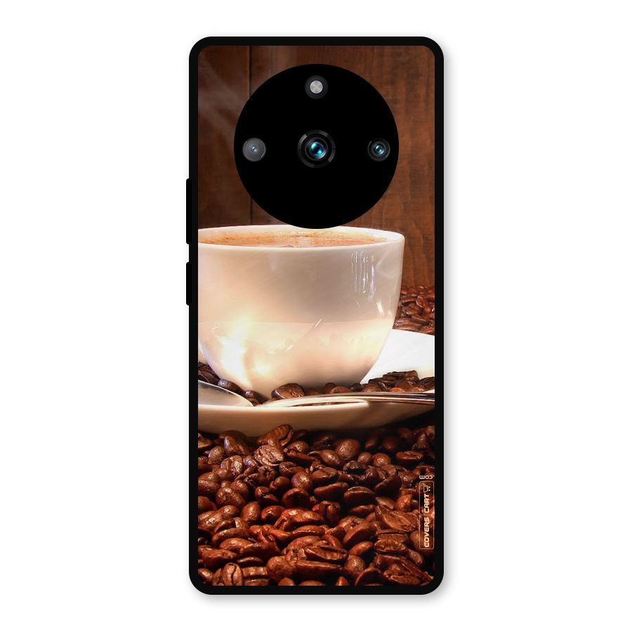 Caffeine Beans Metal Back Case for Realme 11 Pro Plus