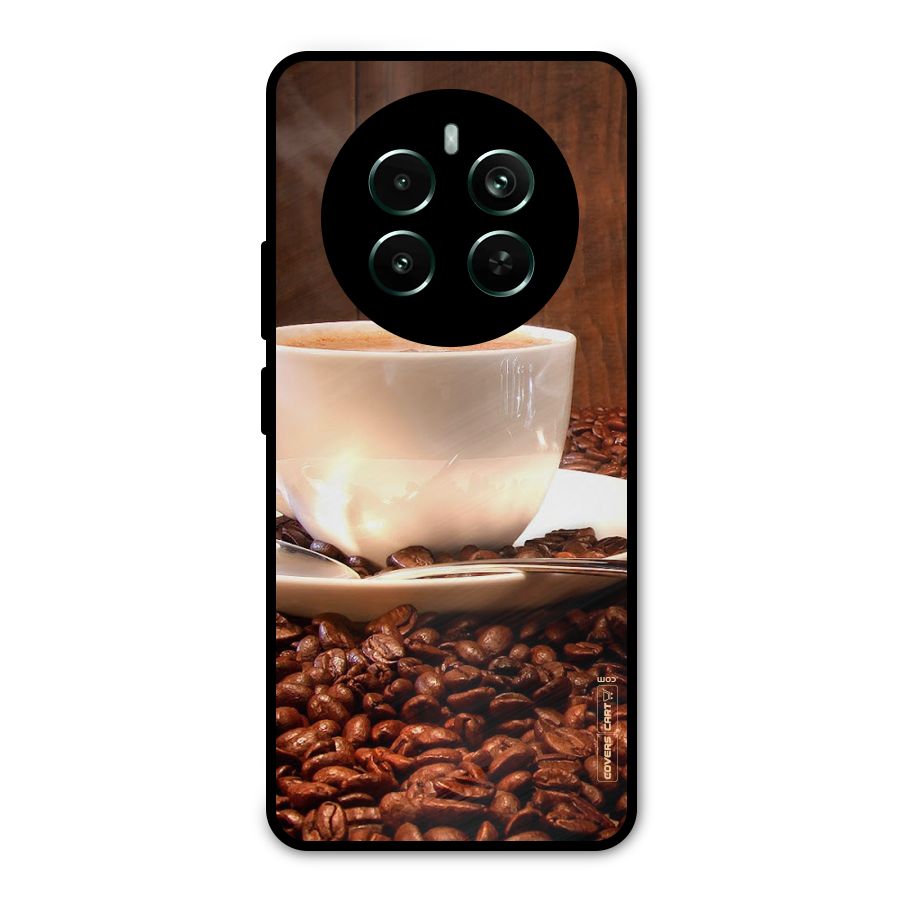 Caffeine Beans Metal Back Case for Realme 12 Pro Plus