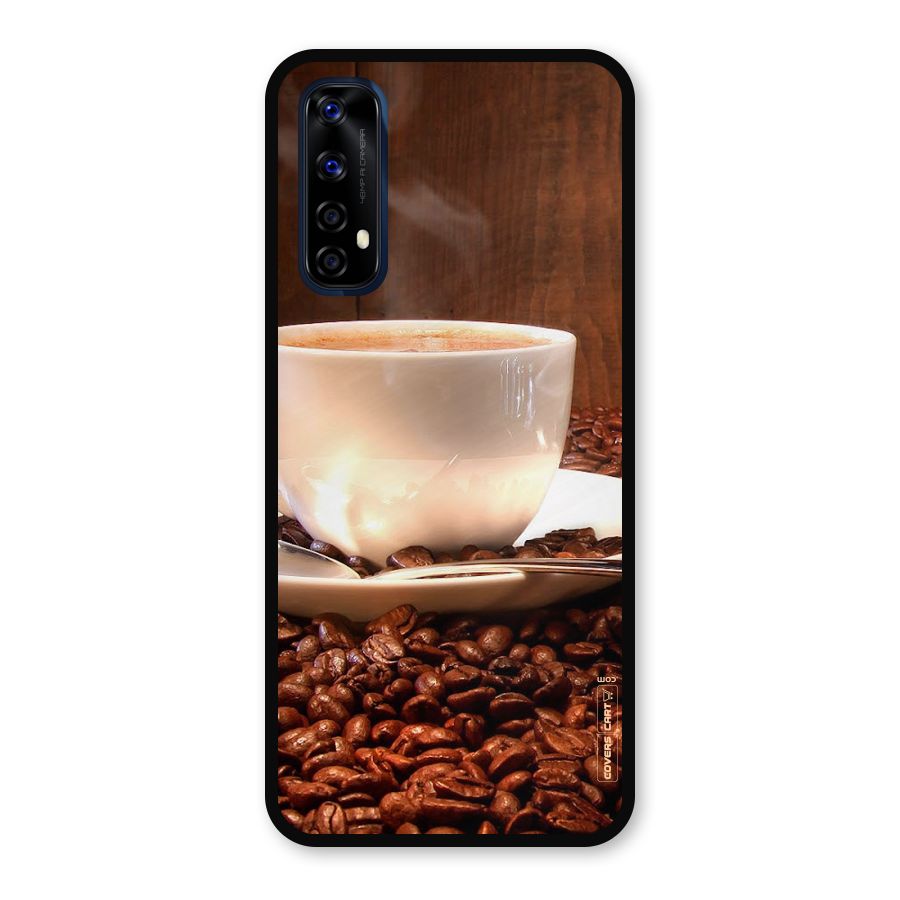 Caffeine Beans Metal Back Case for Realme 7