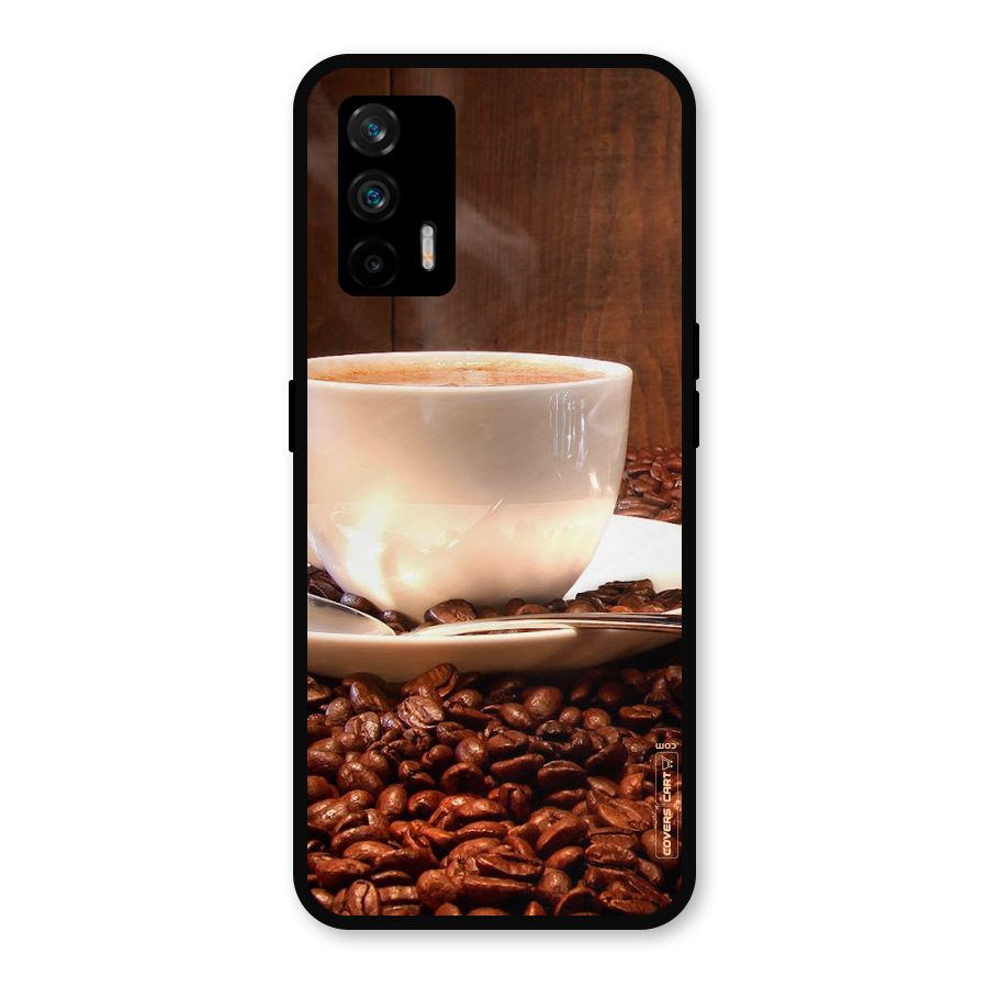 Caffeine Beans Metal Back Case for Realme GT 5G