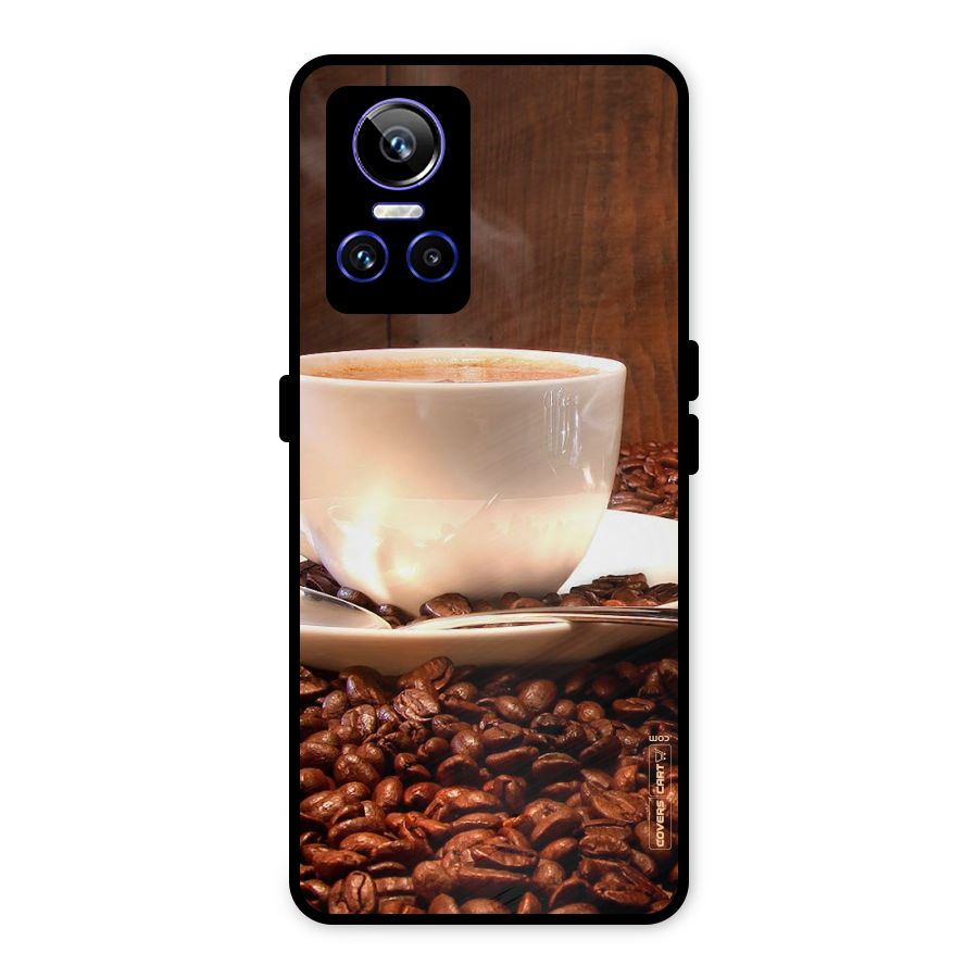Caffeine Beans Metal Back Case for Realme GT Neo 3