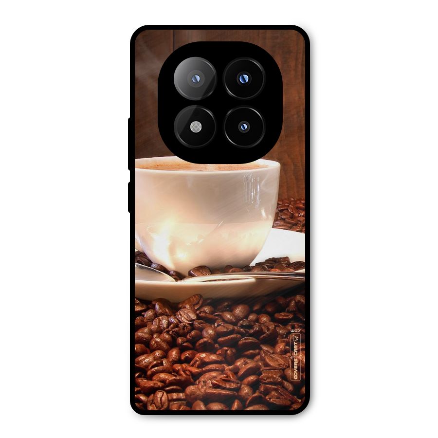 Caffeine Beans Metal Back Case for Redmi Note 14 Pro Plus 5G