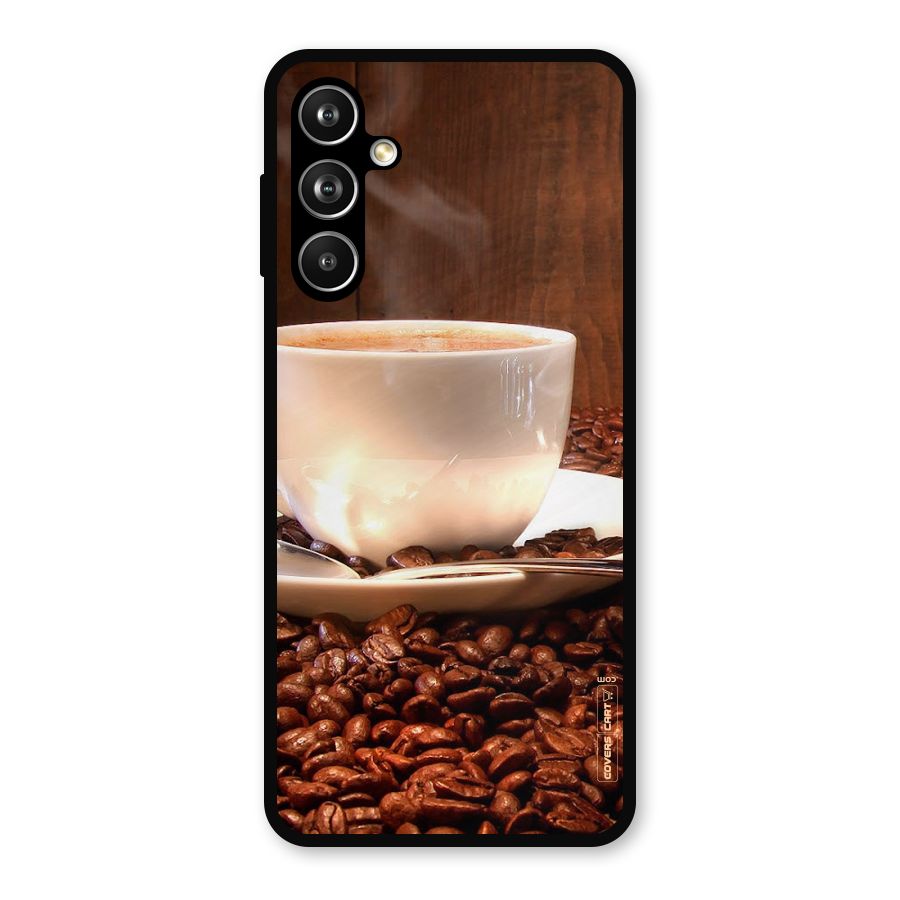 Caffeine Beans Metal Back Case for Samsung Galaxy M54