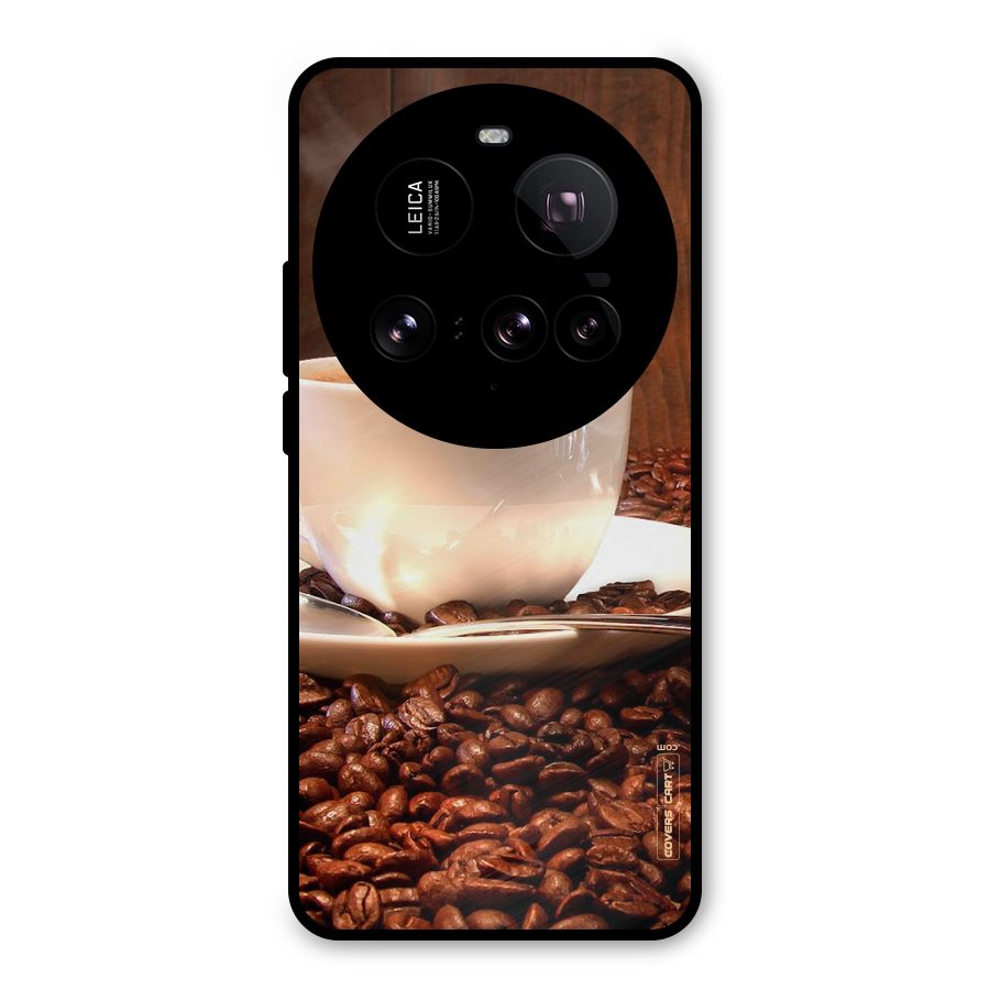 Caffeine Beans Metal Back Case for Xiaomi 15 Ultra