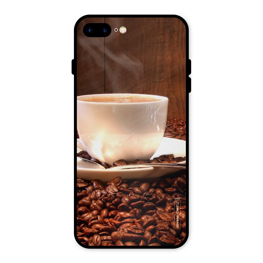 Caffeine Beans Metal Back Case for iPhone 7 Plus
