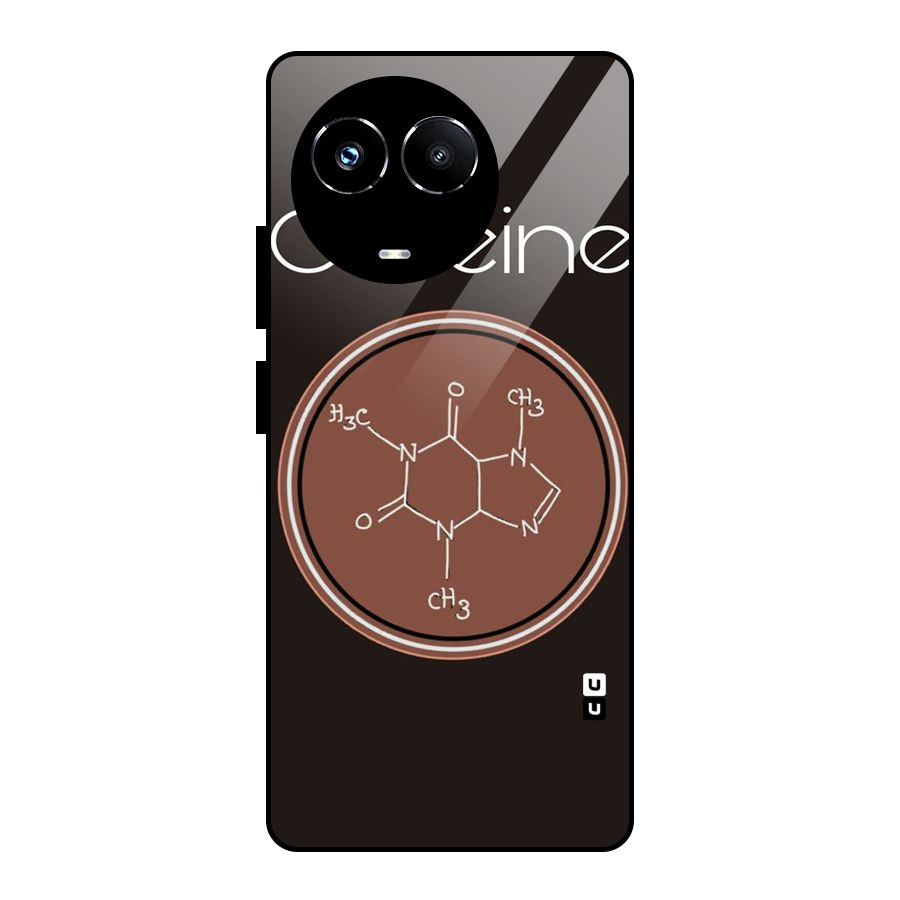 Caffeine Making Glass Back Case for Realme 11X