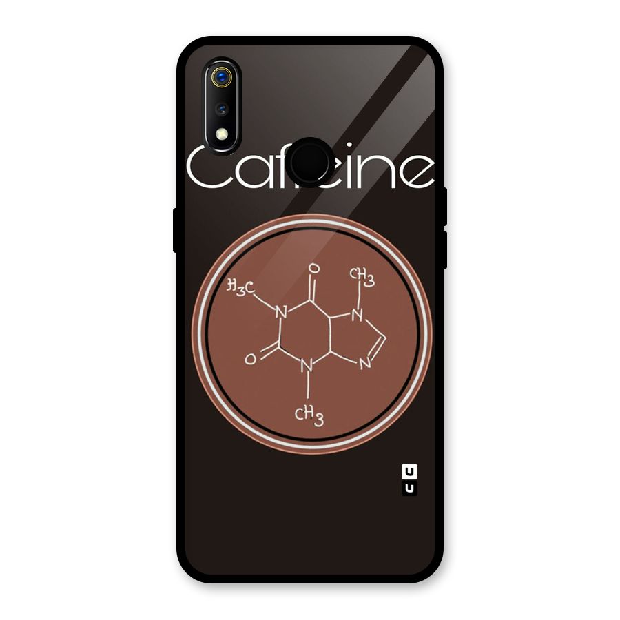 Caffeine Making Glass Back Case for Realme 3i