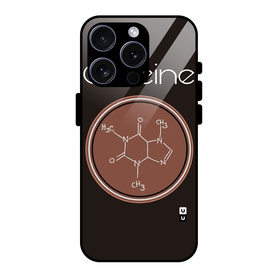 Caffeine Making Glass Back Case for iPhone 15 Pro