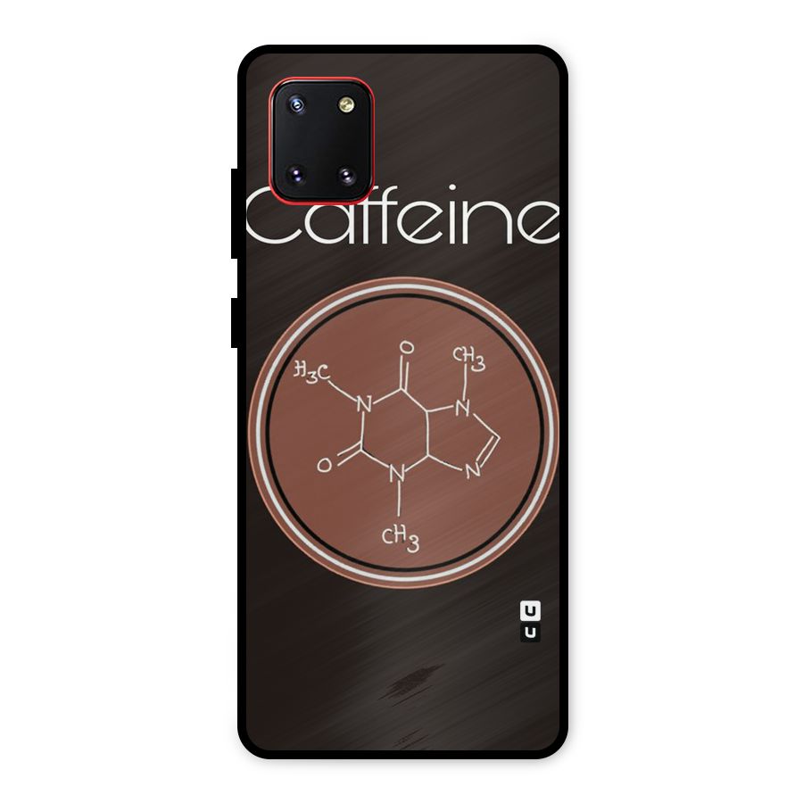 Caffeine Making Metal Back Case for Galaxy Note 10 Lite
