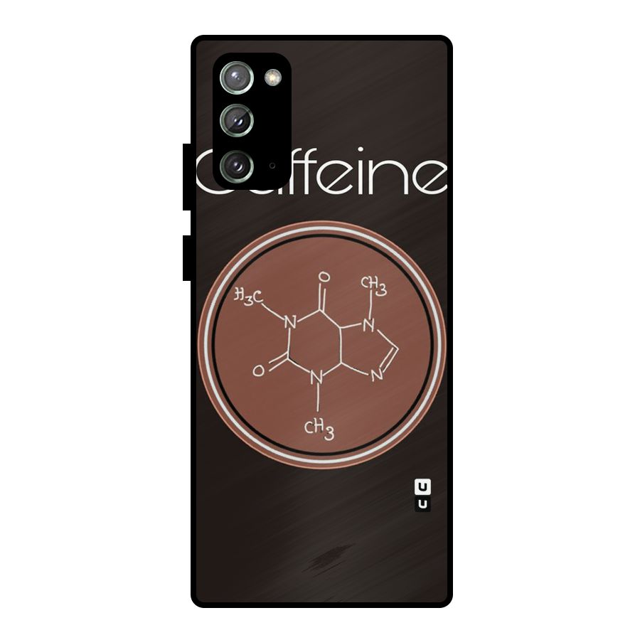 Caffeine Making Metal Back Case for Galaxy Note 20