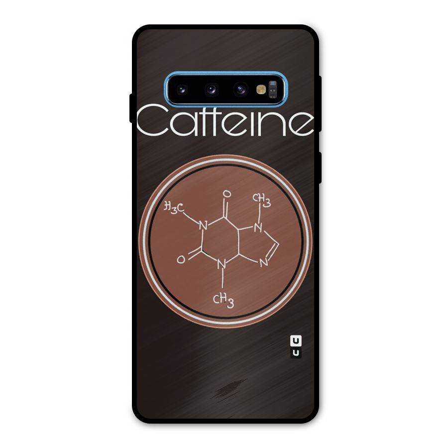Caffeine Making Metal Back Case for Galaxy S10