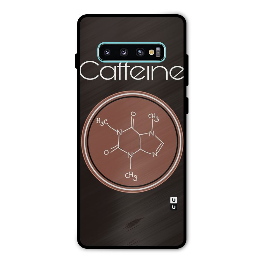 Caffeine Making Metal Back Case for Galaxy S10 Plus