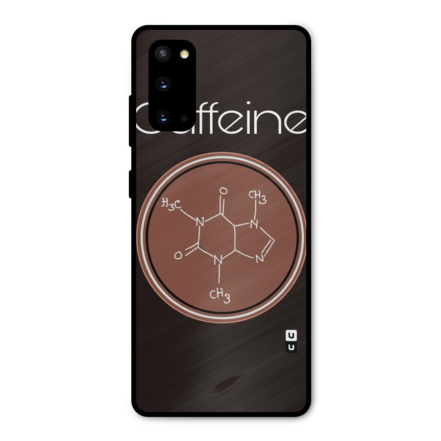 Caffeine Making Metal Back Case for Galaxy S20